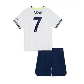 Baby Fußballbekleidung Tottenham Hotspur Son Heung-min #7 Heimtrikot 2022-23 Kurzarm (+ kurze hosen)